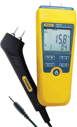 MM70D-Pin-Type LCD Moisture Meter w/Remote Pin-Type Probe