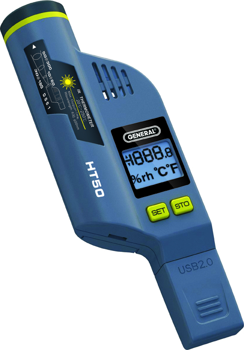 HT50-Humidity Temperature LCD Data logger
